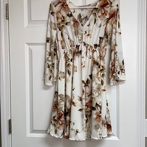 White birch babydoll dress